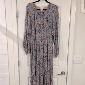 Knox Rose Long Sleeve Floral Dress